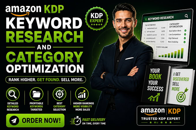 do amazon KDP keyword research and category optimization