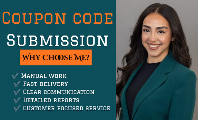 do coupon code submissions and list coupons on top deal websites