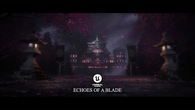 create 3d game environment design using unreal engine