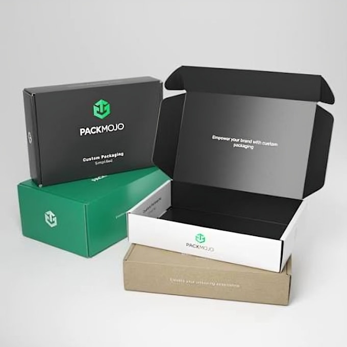 design mailer box packaging, custom mailer box design for ecommerce, print ready