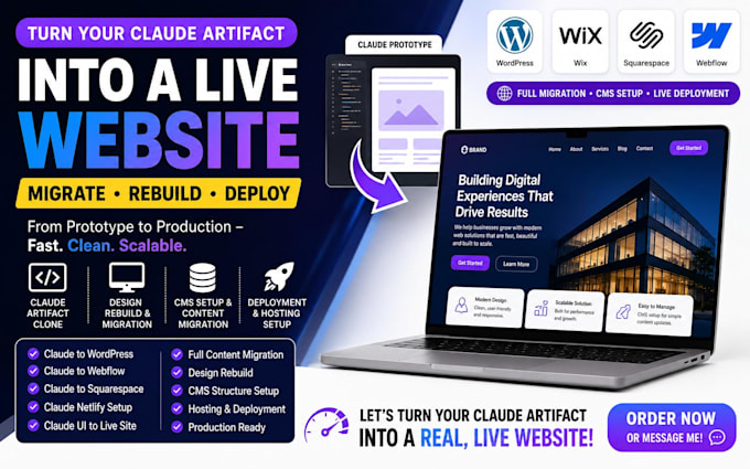migrate claude code claude wordpress claude template claude code HTML webflow