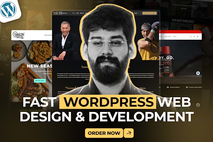 custom wordpress wesbite with fast speed loading