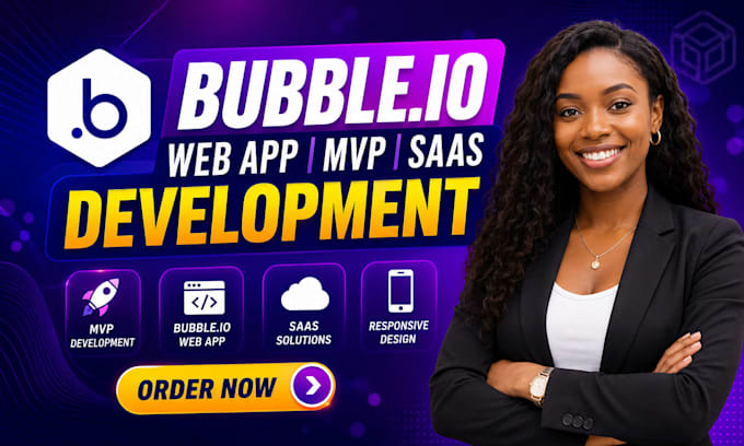 develop bubble website bubble mvp and bubble saas on bubble io