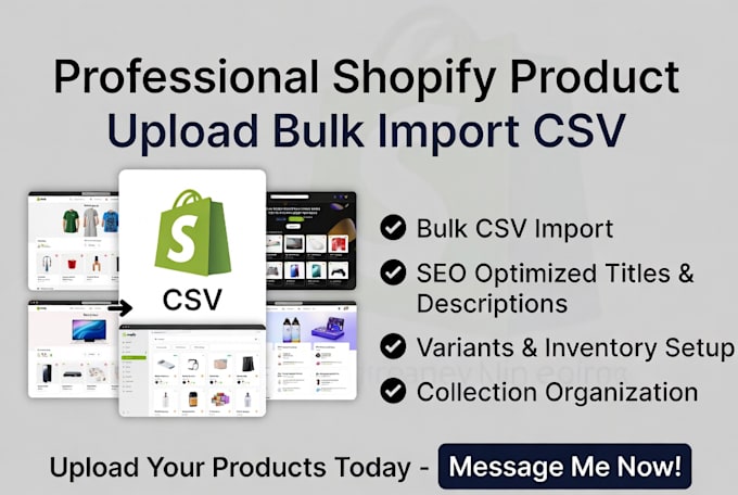 do shopify product upload bulk import csv shopify product listing