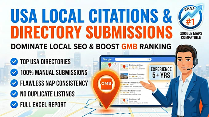 do USA local citation and directory submissions