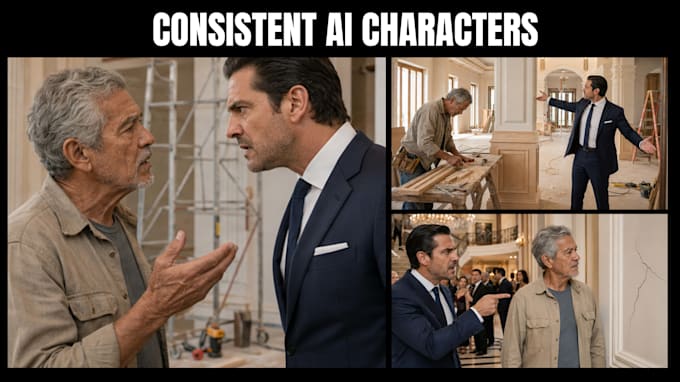 create ai storytelling images with consistent characters