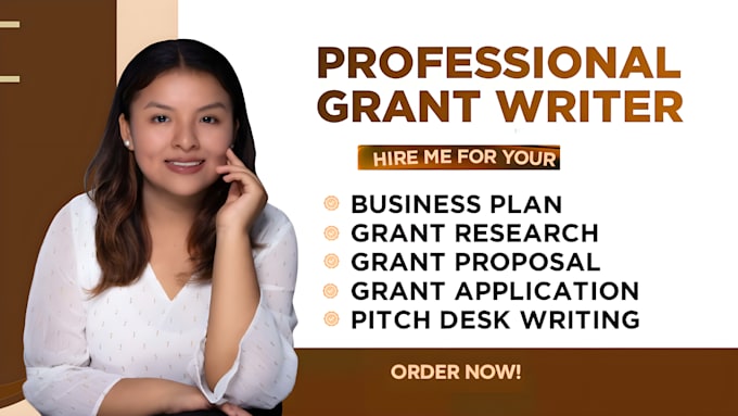 find and write rfp, research, grant proposal, bid proposal, do grant submission