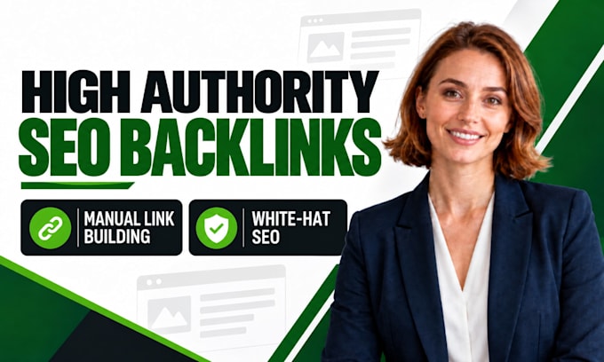 build high authority SEO backlinks with manual link building