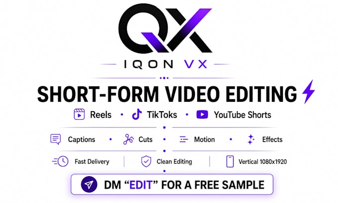 edit tiktok, reels and youtube shorts