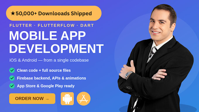 do flutterflow and flutter mobile app development for android ios