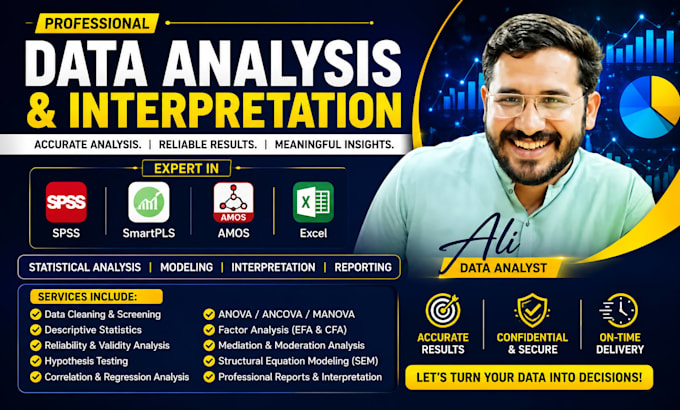 do statistical data analysis using smartpls, spss, and amos