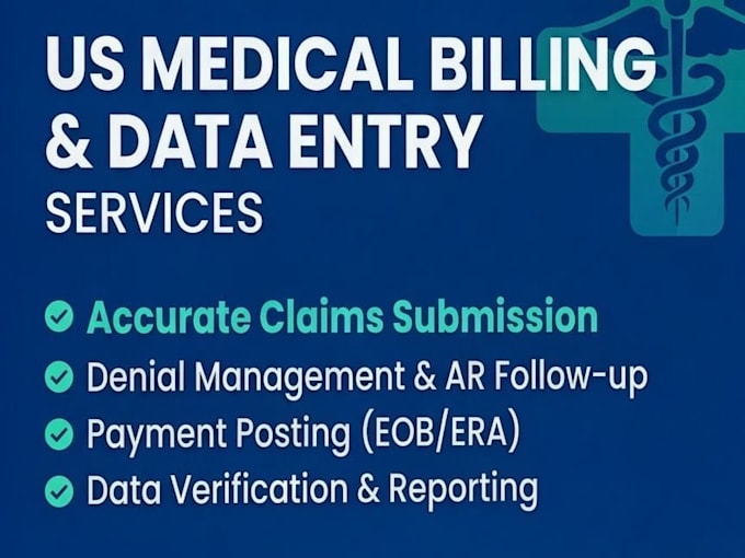 be your expert US medical billing and data entry specialist
