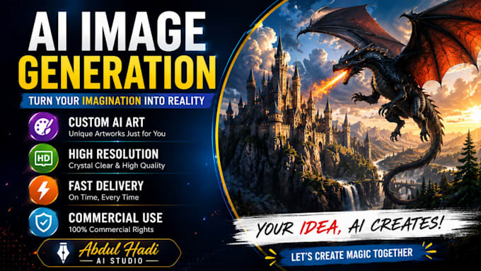create stunning ai generated images and artwork