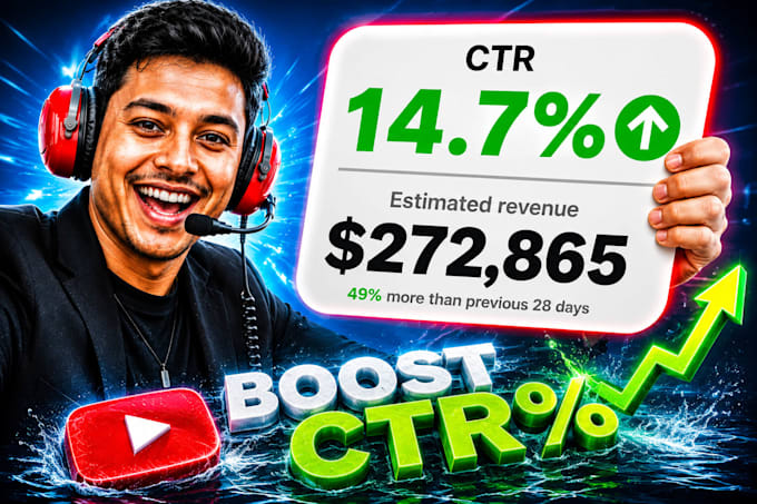 design a viral youtube video thumbnail