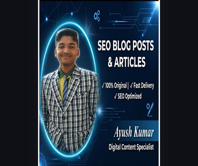 write SEO blog posts, articles, and web content that rank and convert