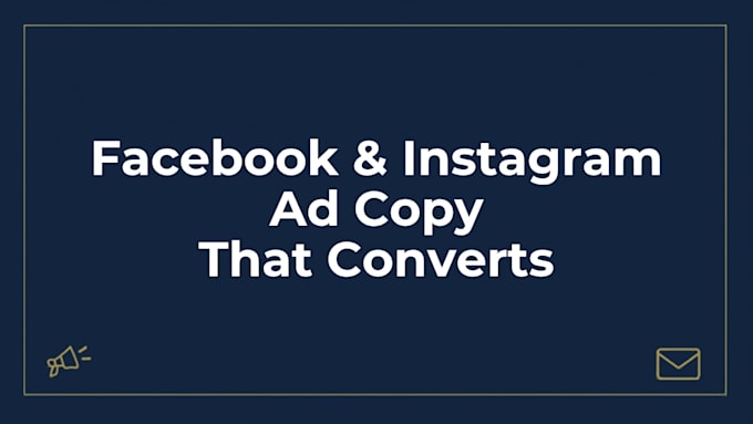 write converting facebook and instagram ad copy for your business