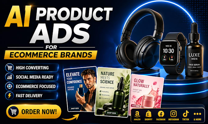 create ai product ads for ecommerce brands