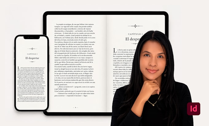 professional kindle ebook layout in spanish