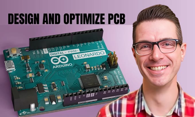 design and optimize pcb circuit, pcb design, schematic, fabrication gerber, bom