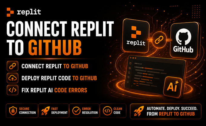 connect replit to github deploy replit code to github fix replit ai code errors