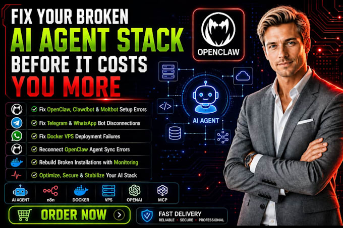 fix openclaw clawdbot moltbot setup error vps docker telegram whatsapp bot