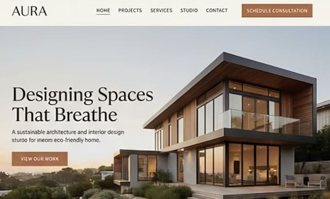 design squarespace architecture website green homes website urban design website