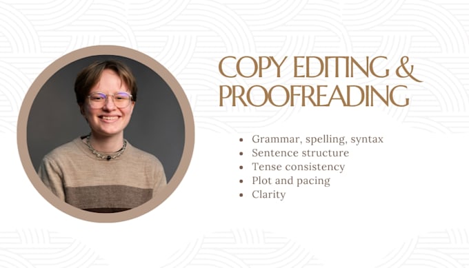 proofread and edit your novel, work, or story