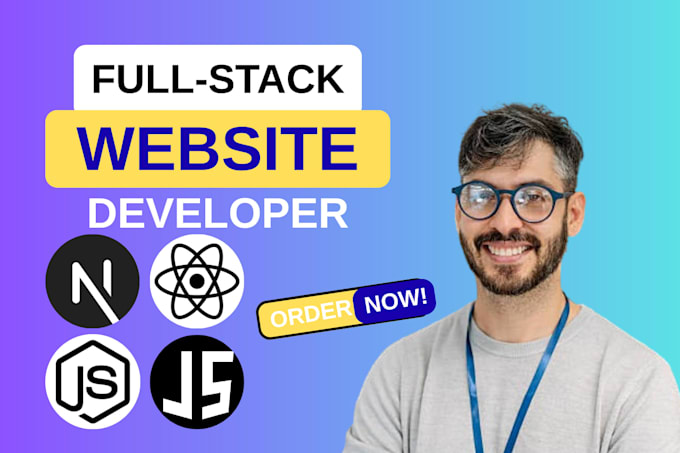 do react js website, next js website, website development full stack developer
