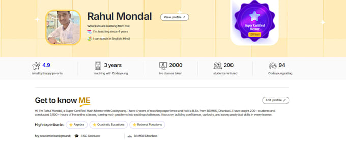 remove your fear of mathematics forever