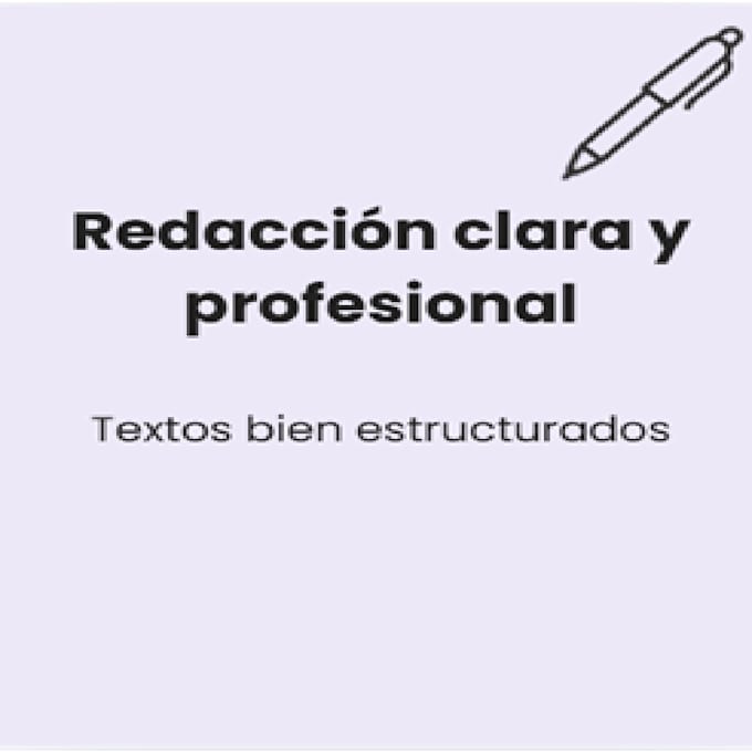 redacción clara, profesional y bien estructurada para tu proyecto