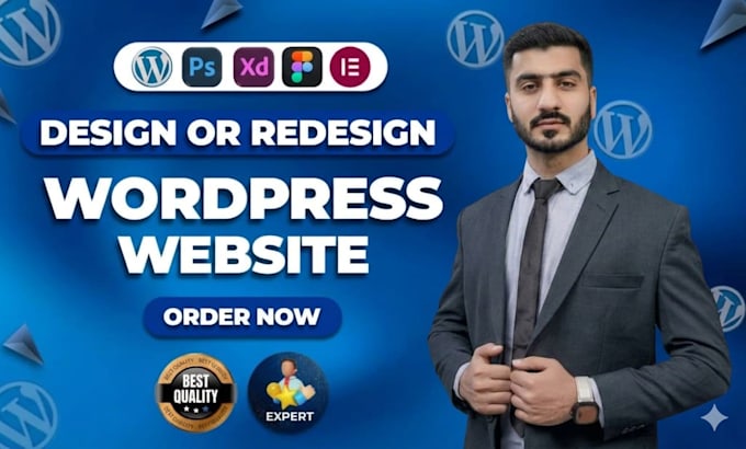 design or redesign a responsive wordpress website create modren website
