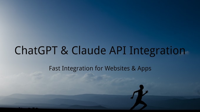 integrate chatgpt and claude API into your website or app