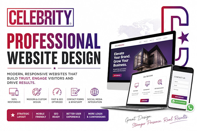 tu sitio web moderno y profesional