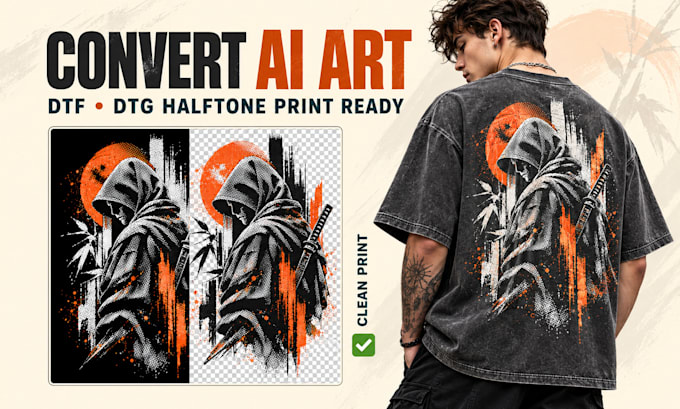 halftone artwork, ai designs for dtg dtf printing asap