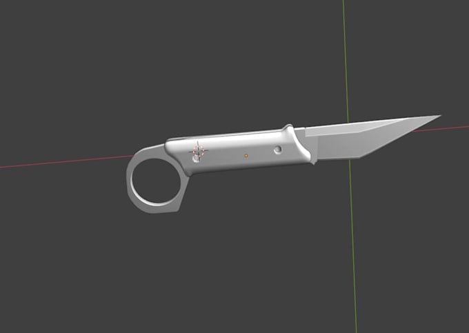 do custom knife design, kitchens knife and knife scale design in 3d cad modeling