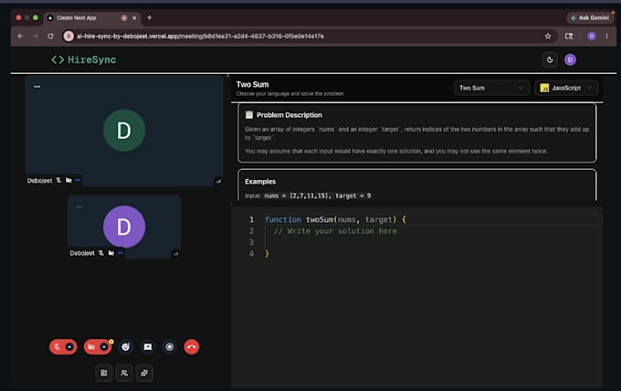 develop react and nextjs web applications