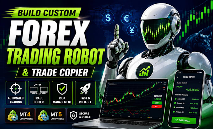 build custom expert advisor forex trading robot and trade copier