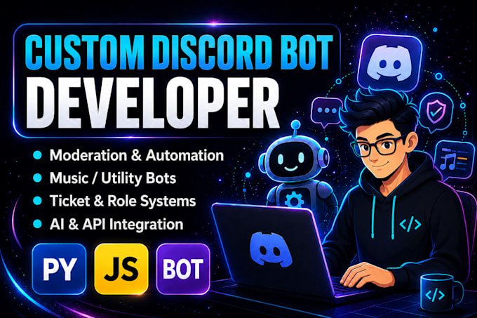develop a custom discord bot for your discord server