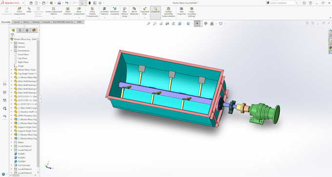 create solidworks 3d models and manufacturing drawings