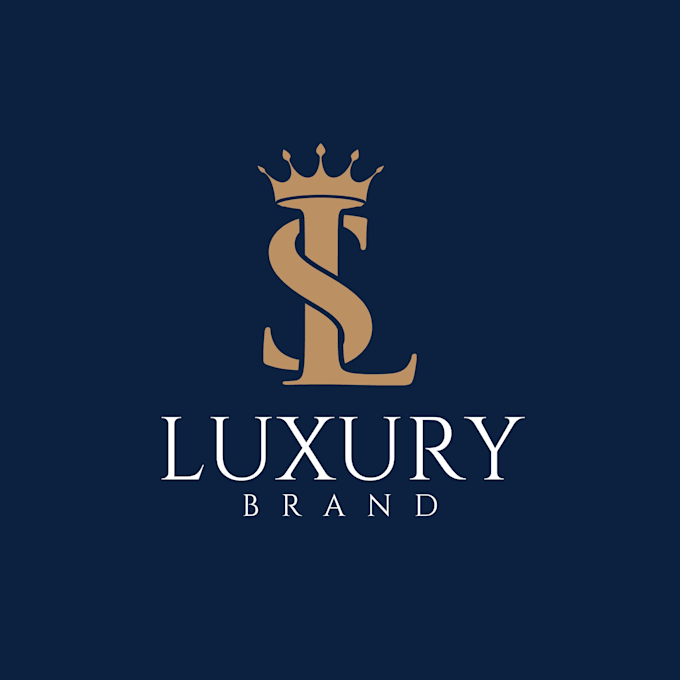 design a luxury and elegant logo for your brand