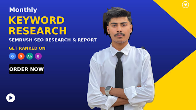 do SEO keyword research using semrush for your website