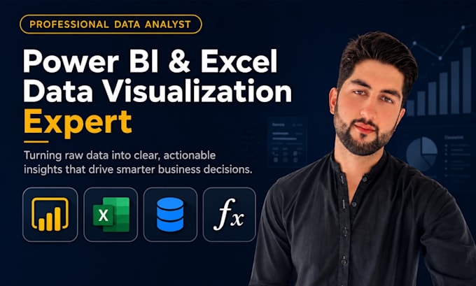 be your data analyst and power bi expert