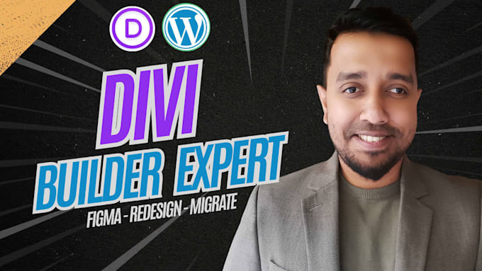 build a responsive 5 page divi wordpress website with divi builder