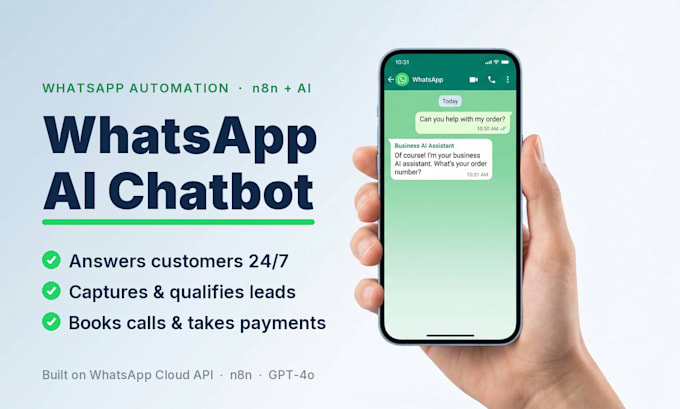 build a whatsapp ai bot with n8n automation