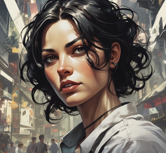 illustrate graphic novel and comic book pages