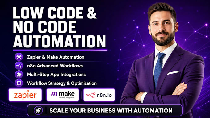 do low and no code automation n8n automation zapier automation make automation
