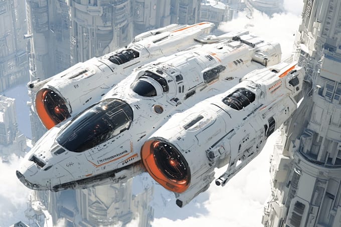 do sci fi spaceship design