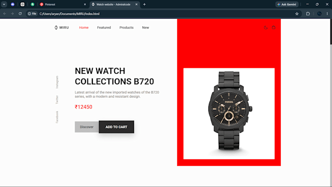 develop websites and data dashboards