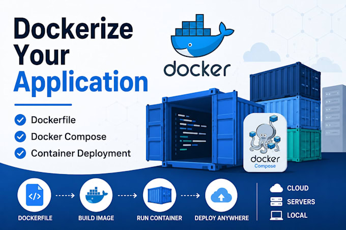 dockerize your application and deploy containers