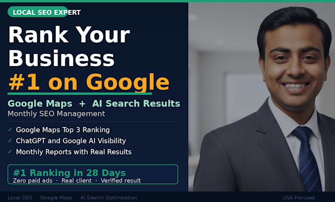 do local SEO and google maps ranking with ai search optimization monthly